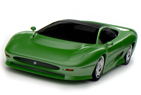 3d model xj 220 - Jaguar XJ 220 Low-Poly by Oscar Johansson